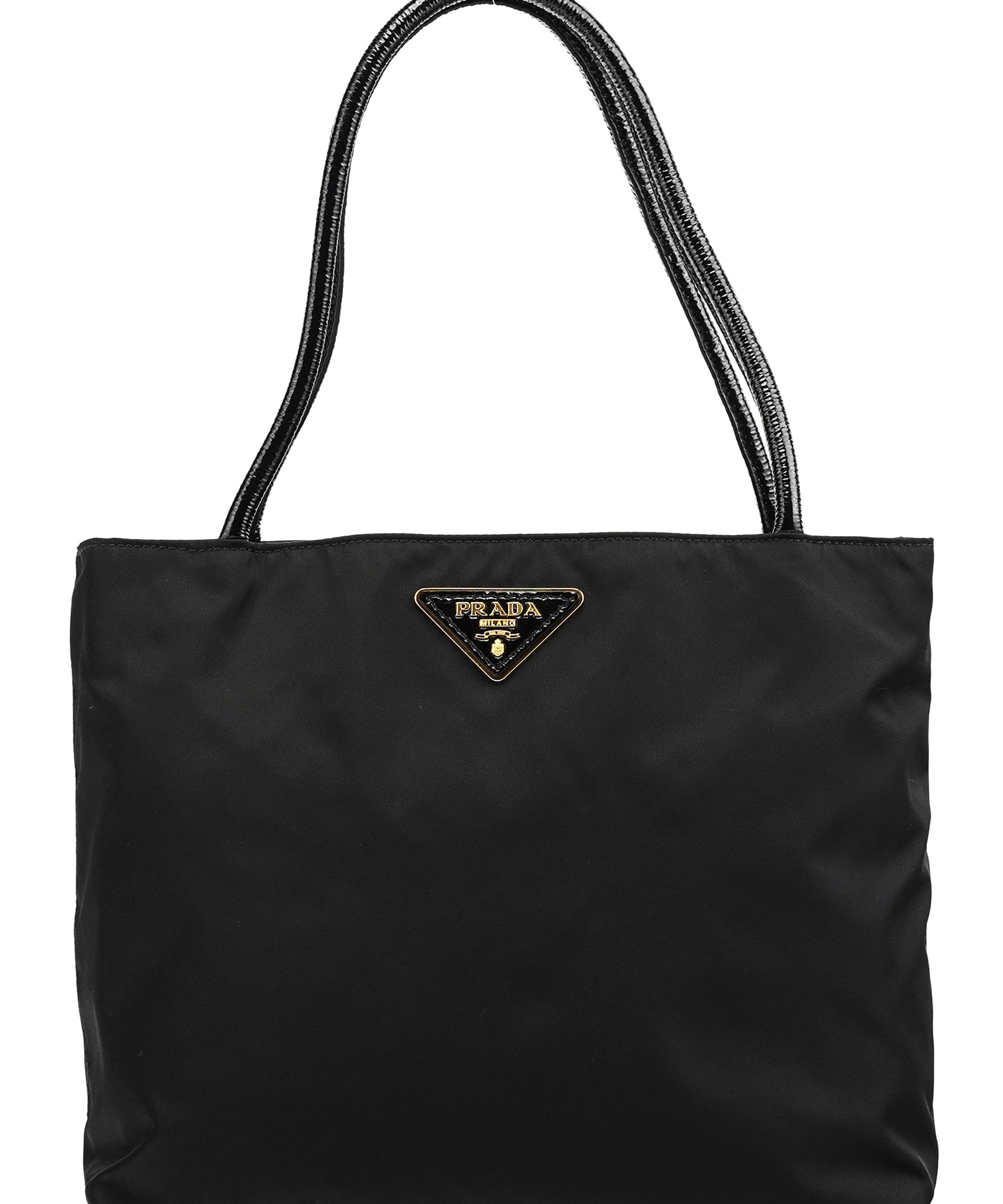 Prada BR3855 Black Tessuto City Nylon Tote Bag