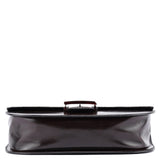 Prada Brown Calfskin Madras Shoulder Bag