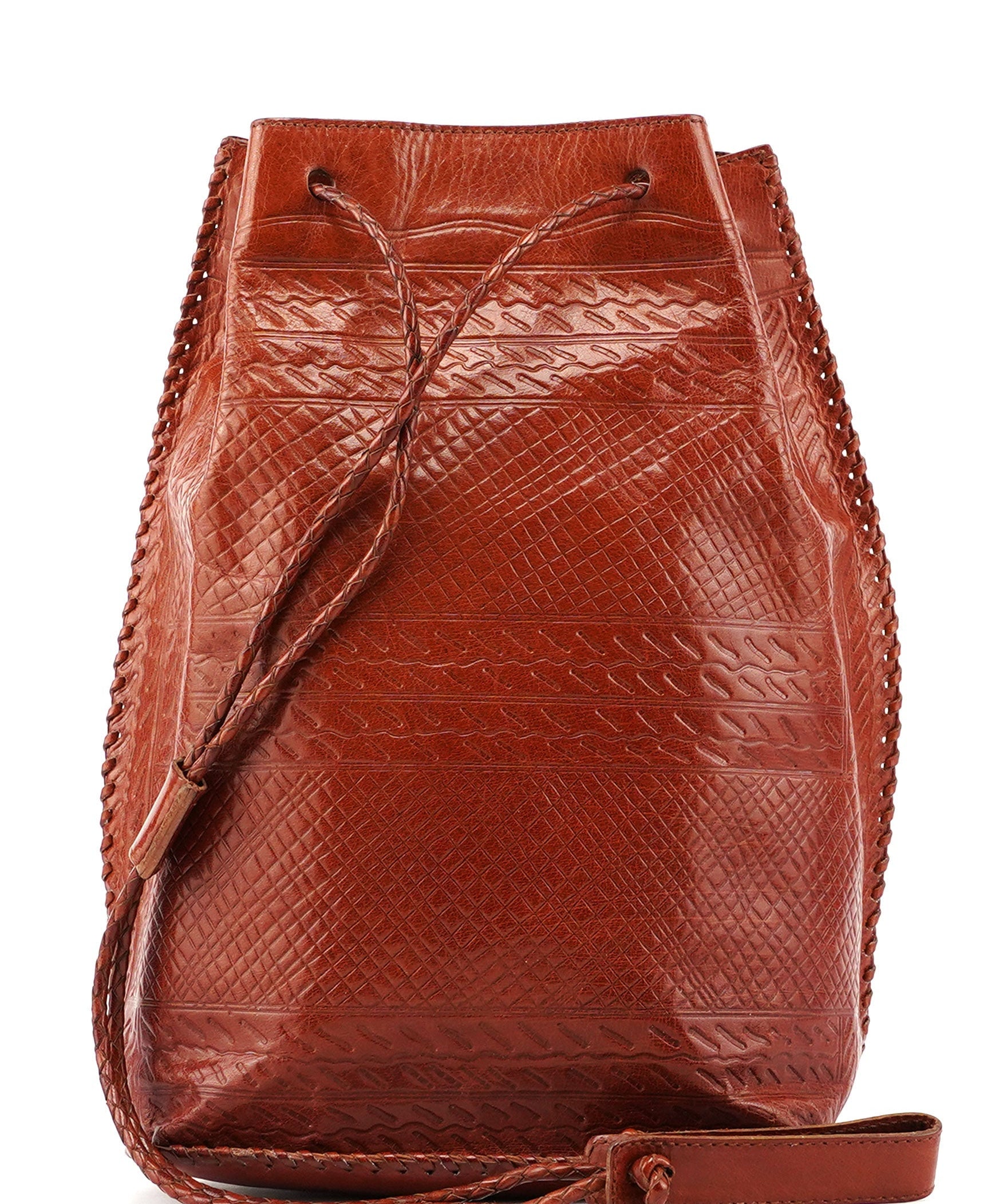 Prada Brown Calfskin Sling Bag