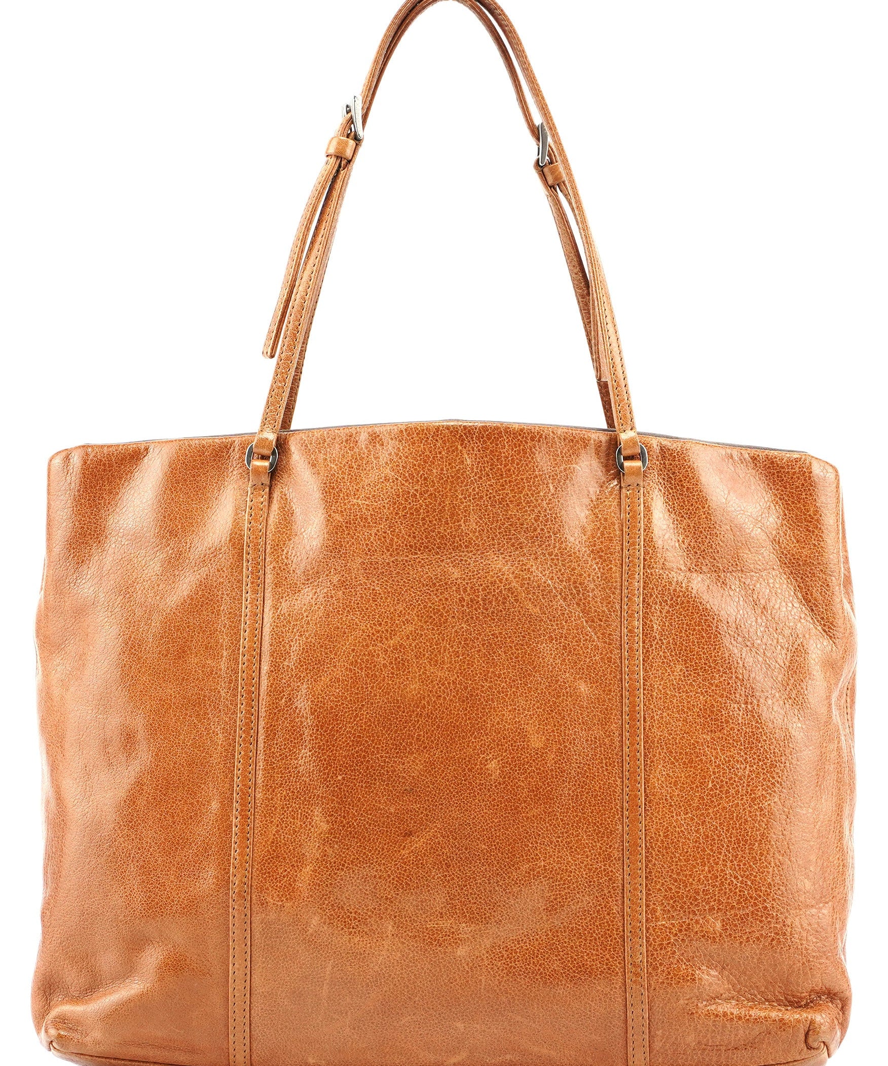 Prada Brown Calfskin Tote