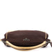 Prada Brown Canvas Ostrich Chic Bag