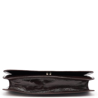 Prada Brown Madras Swing Chain Shoulder Bag