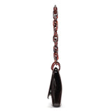Prada Brown Madras Swing Chain Shoulder Bag