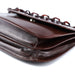 Prada Brown Madras Swing Chain Shoulder Bag