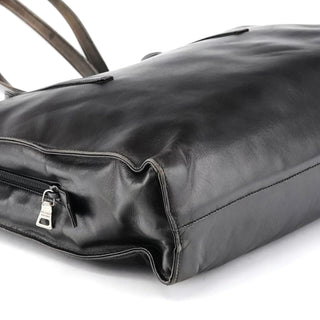Prada Brown Nappa Leather Tote Bag