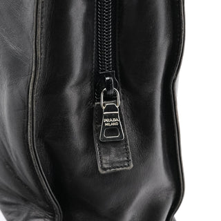Prada Brown Nappa Leather Tote Bag