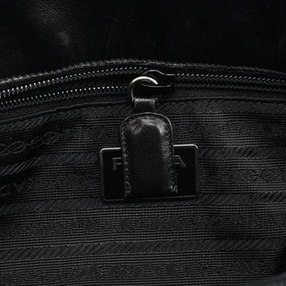 Prada Brown Nappa Leather Tote Bag