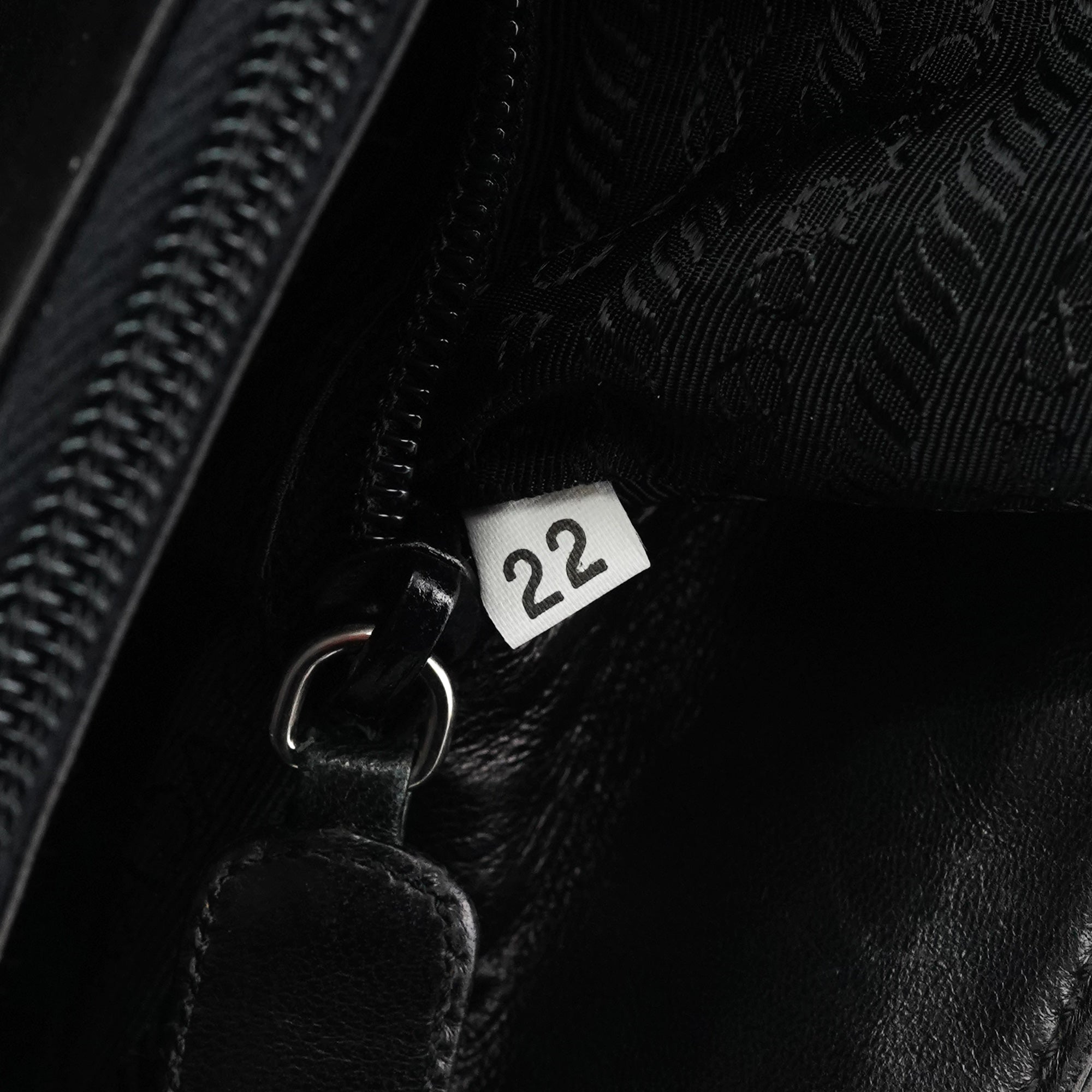 Prada Brown Nappa Leather Tote Bag