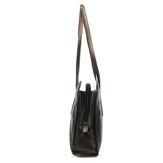 Prada Brown Nappa Leather Tote Bag