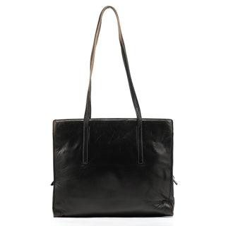 Prada Brown Nappa Leather Tote Bag