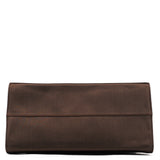 Prada Brown Raso Satin Top Handle Bag