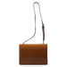 Prada Brown Spazzolato Buckle Shoulder Bag