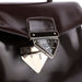 Prada Brown Spazzolato Top Handle Logo Bag