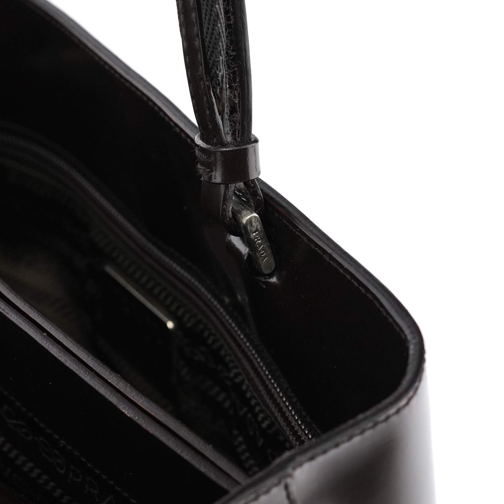 Prada Brown Spazzolato Tote Bag