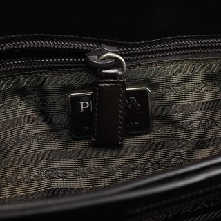 Prada Brown Spazzolato Tote Bag