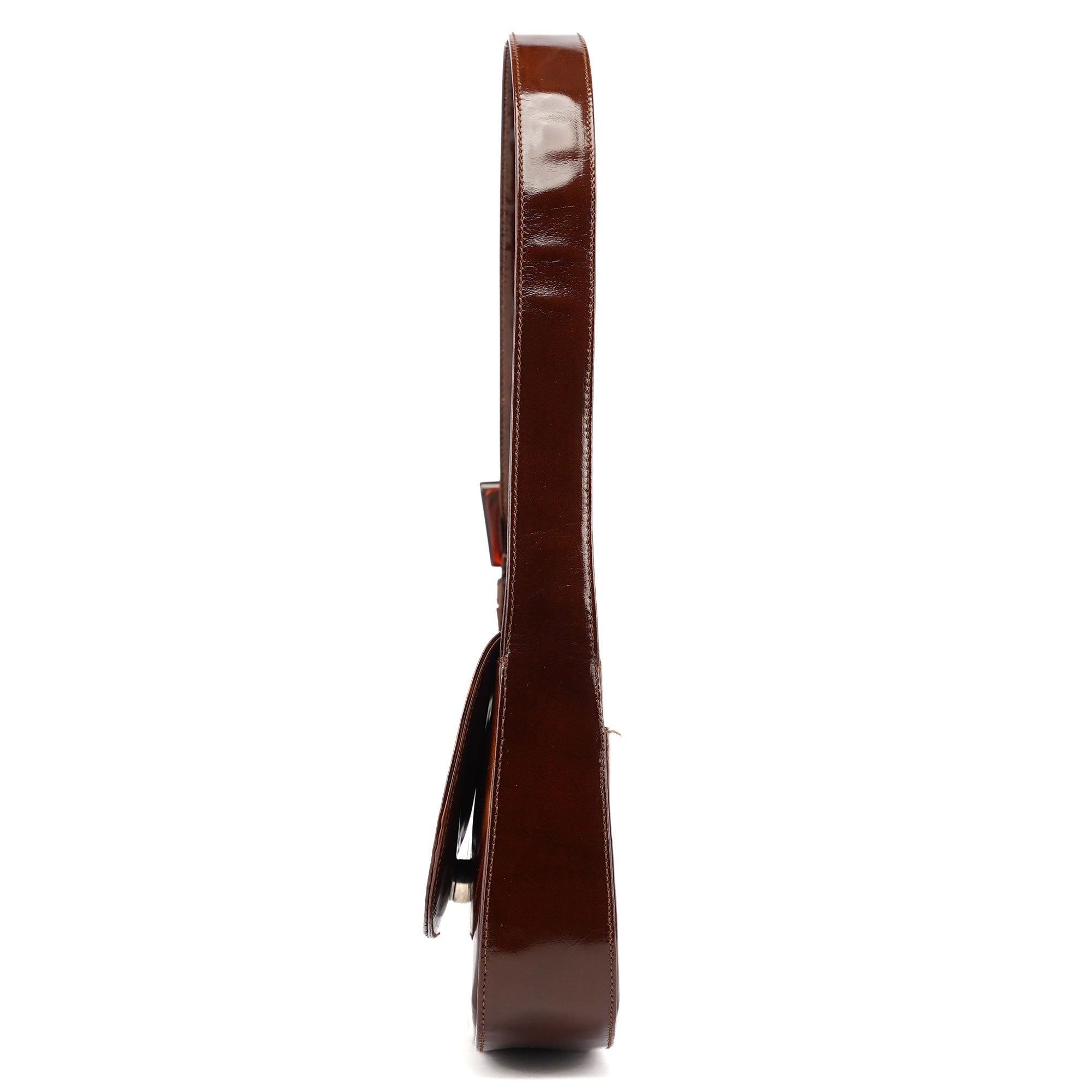 Prada Brown Stampa Giraffa Shoulder Bag
