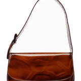 Prada Brown Stampa Giraffa Shoulder Bag