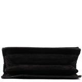 Prada Brown Suede Flap Shoulder Bag