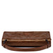 Prada Brown Tartaruga Patent Leather Shoulder Bag