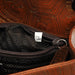 Prada Brown Tartaruga Patent Leather Shoulder Bag