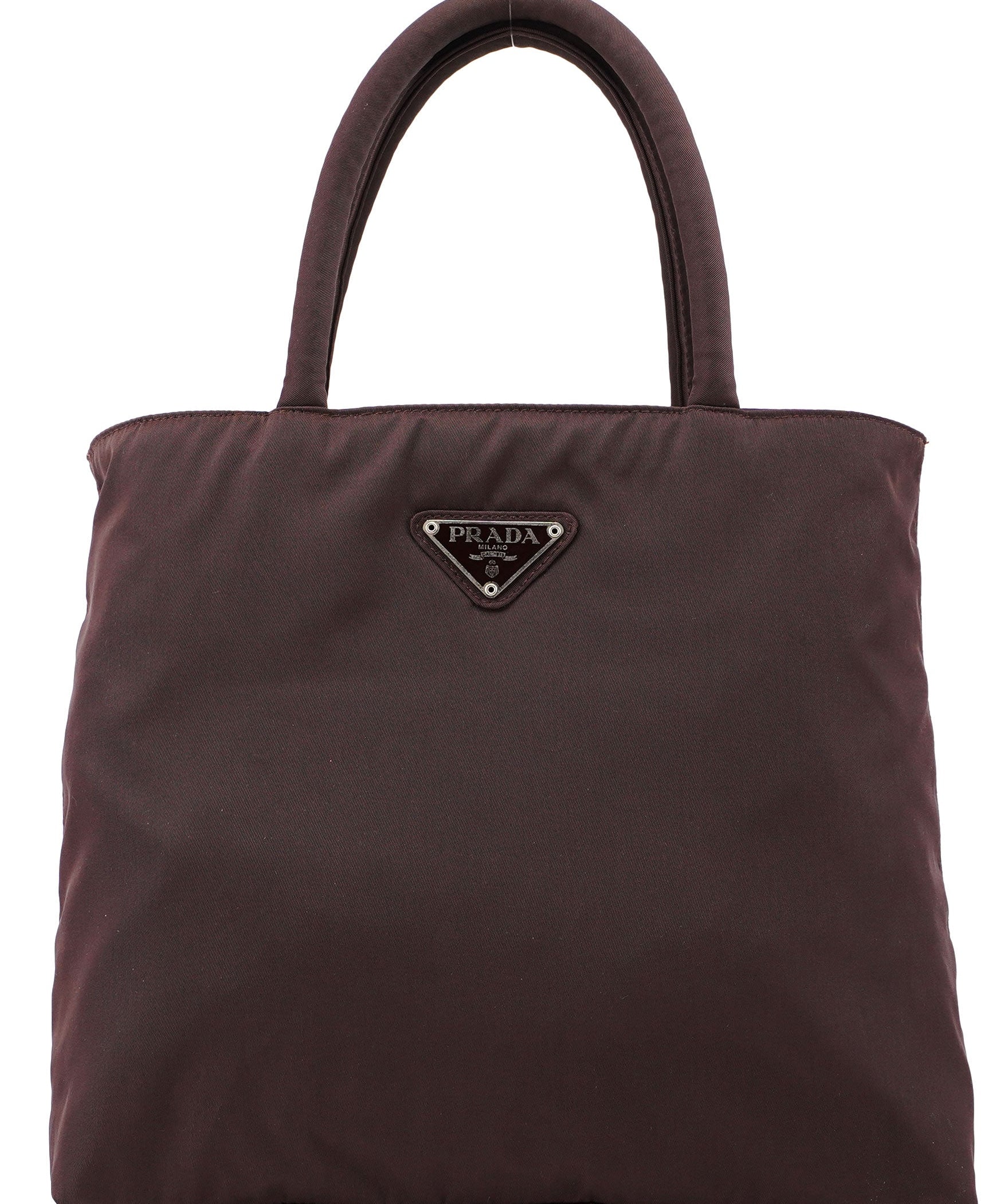 Prada Brown Tessuto City Tote