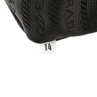 Prada Brown Tessuto Floral Appliqué Shoulder Bag