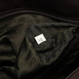 Prada Brown Tessuto Mesh Sport Hobo Bag