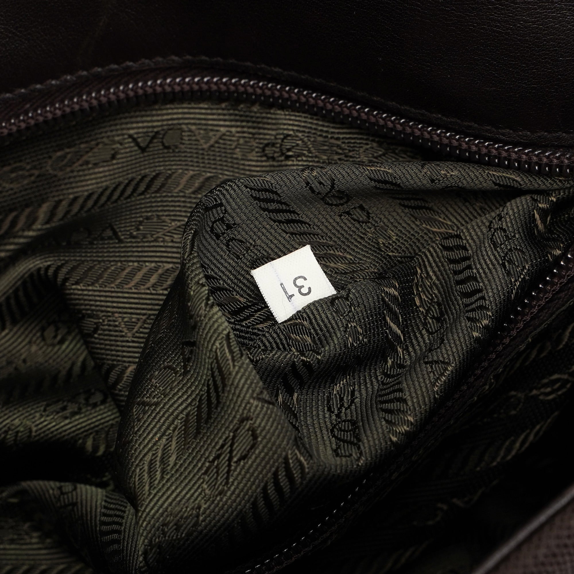 Prada Brown Tessuto Mesh Sport Hobo Bag