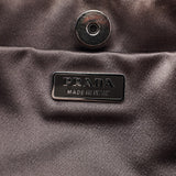 Prada Brown Tessuto Mini Hobo