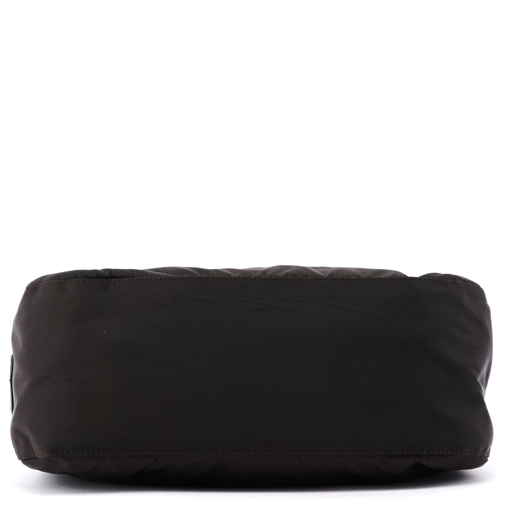 Prada Sac porté épaule Tessuto Plastic en nylon marron