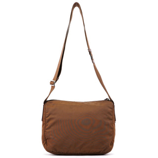 Prada Brown Tessuto Saffiano Crossbody Bag