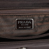 Prada Brown Tessuto Swing Chain Shoulder Bag