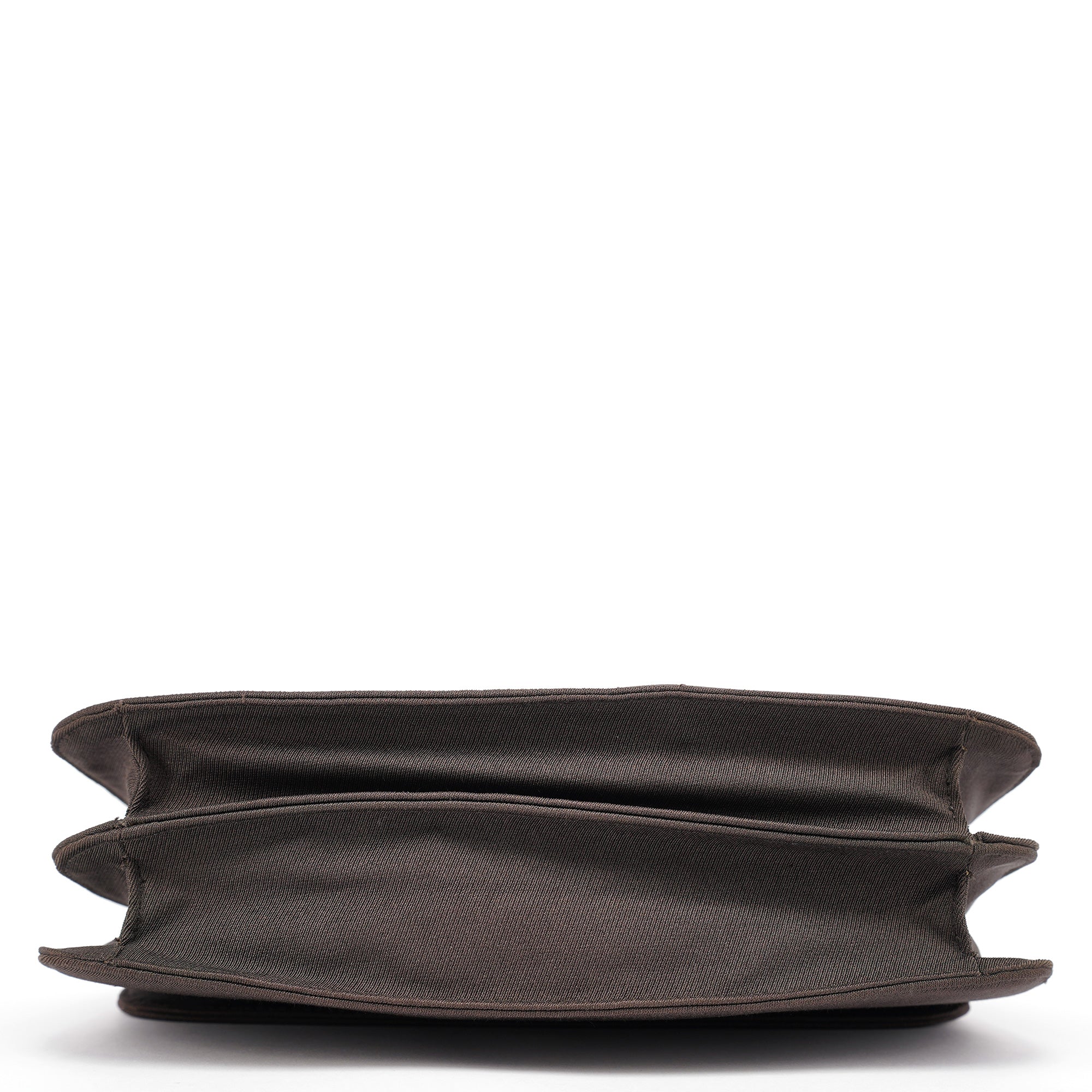 Prada Brown Tessuto Swing Chain Shoulder Bag