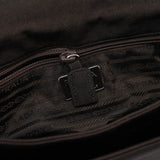 Prada Brown Tessuto Swing Chain Shoulder Bag