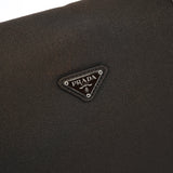 Prada Brown Tessuto Swing Chain Shoulder Bag