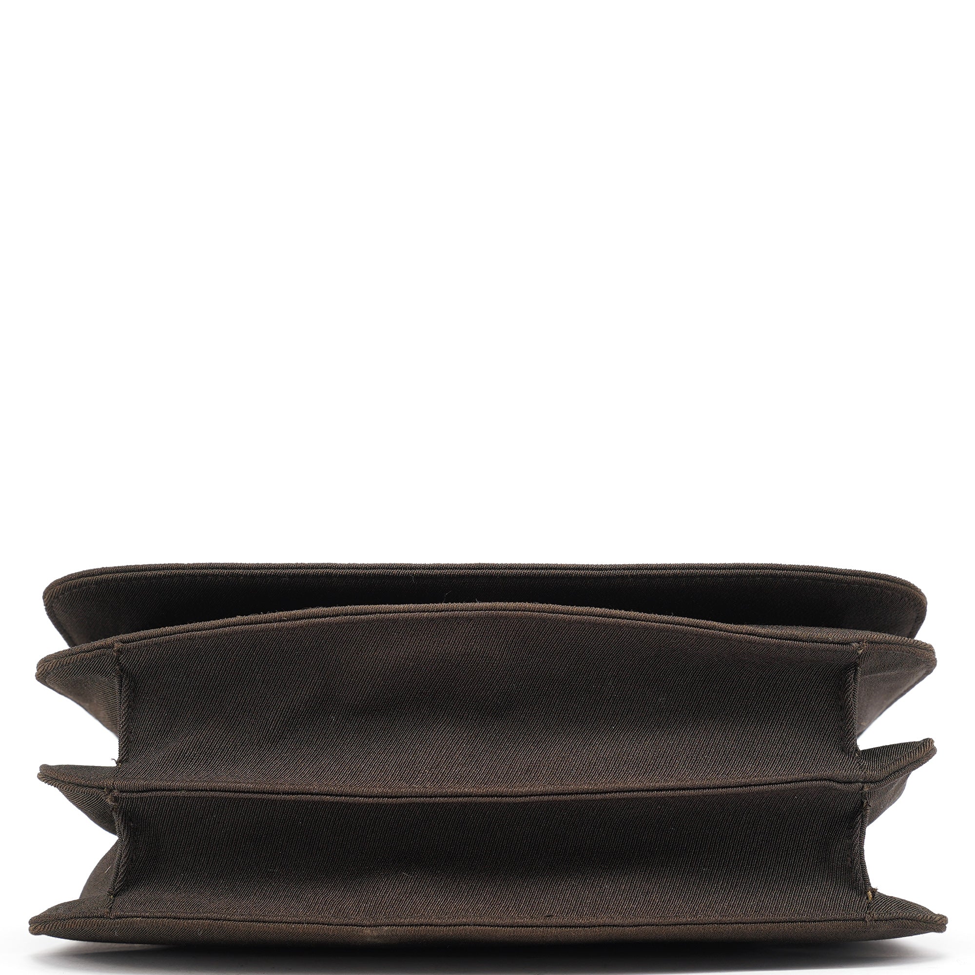 Prada Brown Tessuto Swing Chain Shoulder Bag