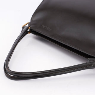 Prada Brown Vitello Chic Shoulder Bag