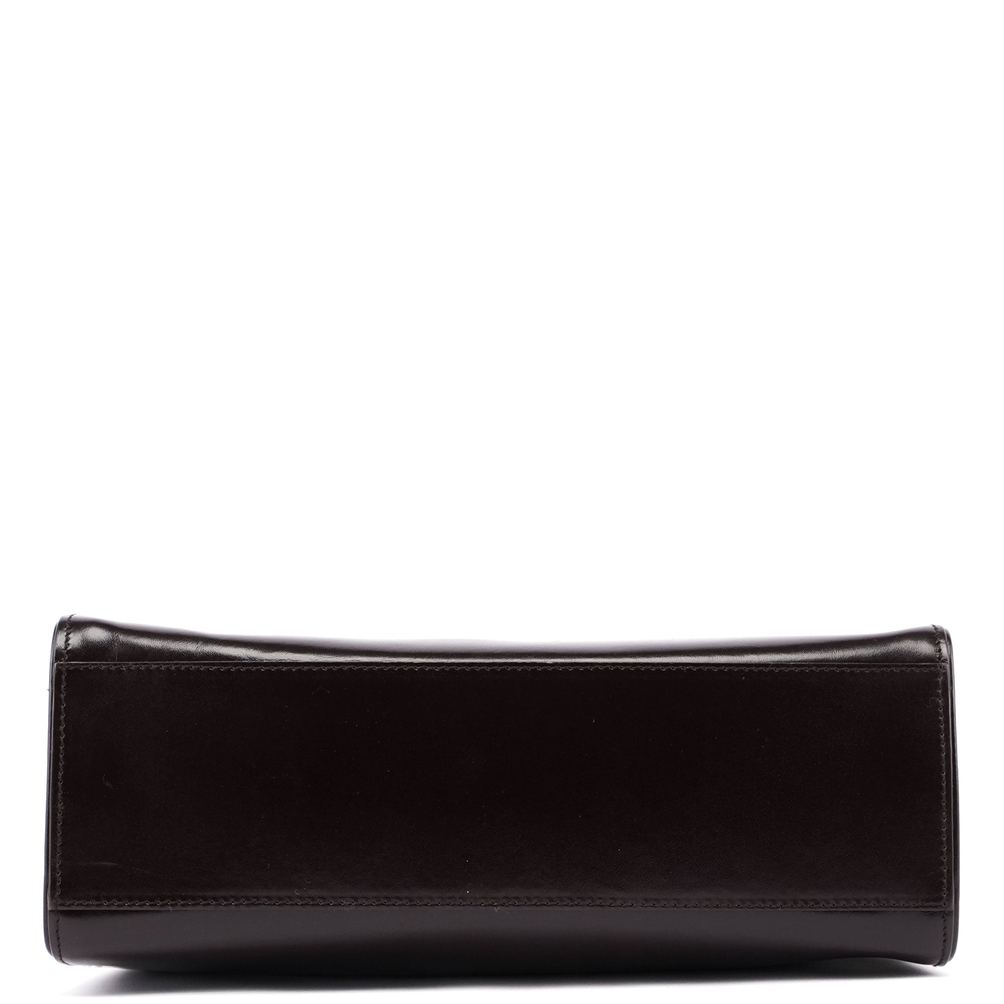 Prada Brown Vitello Chic Shoulder Bag