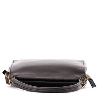 Prada Brown Vitello Chic Shoulder Bag