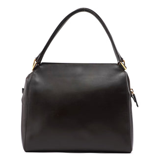 Prada Brown Vitello Chic Shoulder Bag