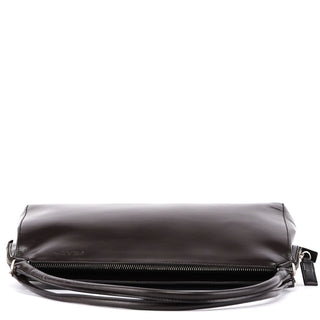 Prada Brown Vitello Chic Shoulder Bag