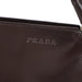 Prada Brown Vitello Chic Shoulder Bag