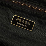 Prada Brown Vitello Chic Shoulder Bag