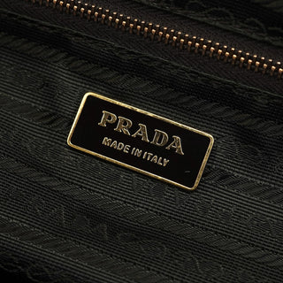 Prada Brown Vitello Chic Shoulder Bag