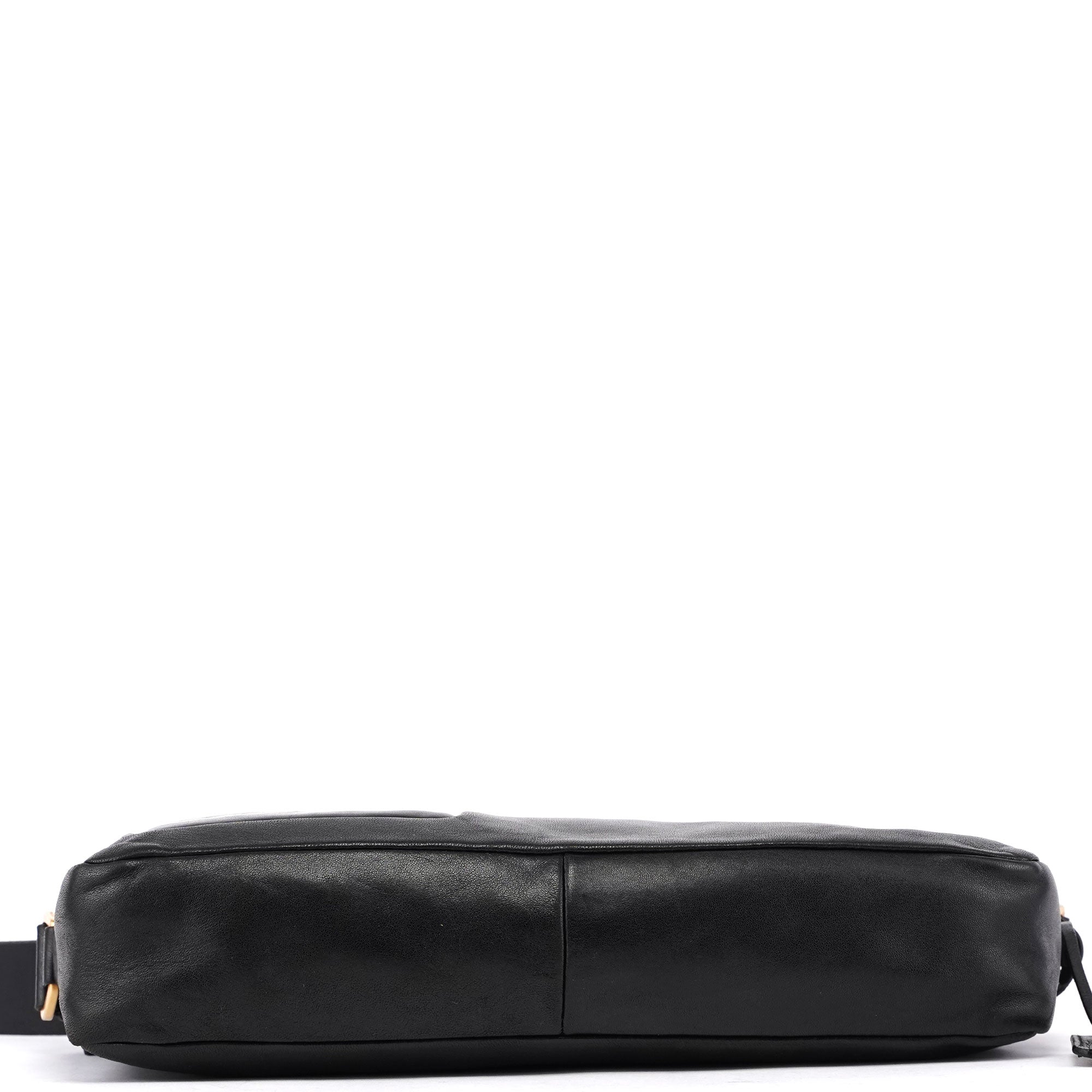 Prada BT0054 Black Nappa Box Shoulder Bag