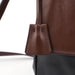 Prada BT0942 Brown Black Calfskin Leather Crossbody Bag