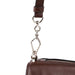 Prada BT0942 Brown Black Calfskin Leather Crossbody Bag