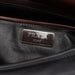 Prada BT0942 Brown Black Calfskin Leather Crossbody Bag