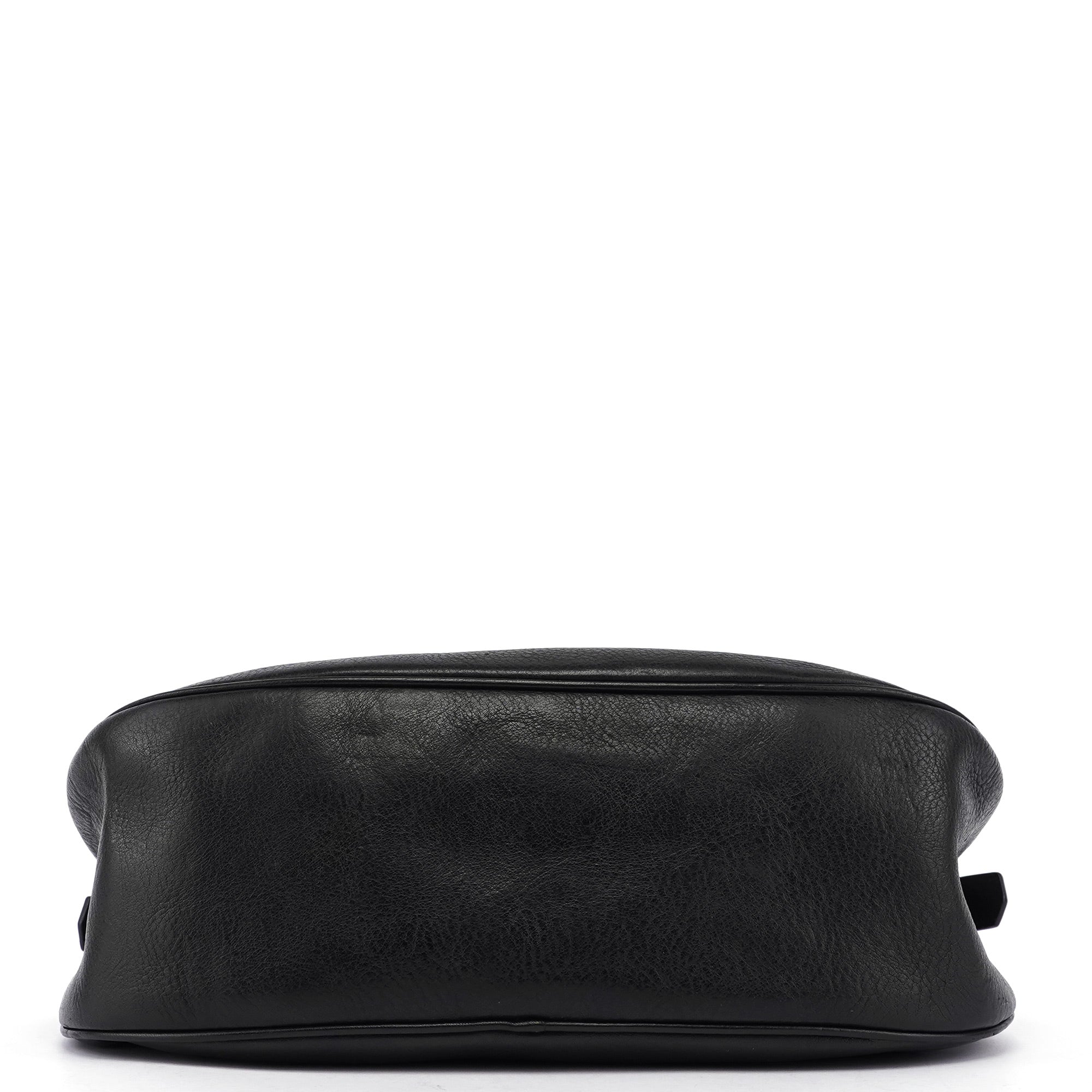 Prada Buffalo Leather Hobo Shoulder Bag
