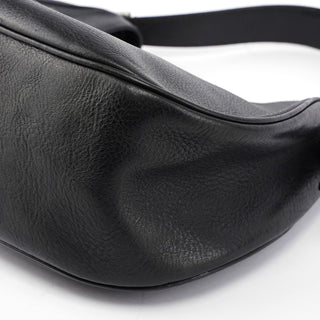 Prada Buffalo Leather Hobo Shoulder Bag